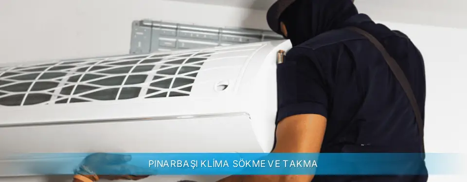 Pınarbaşı İlçemi Midea Klima Sökme ve Takma